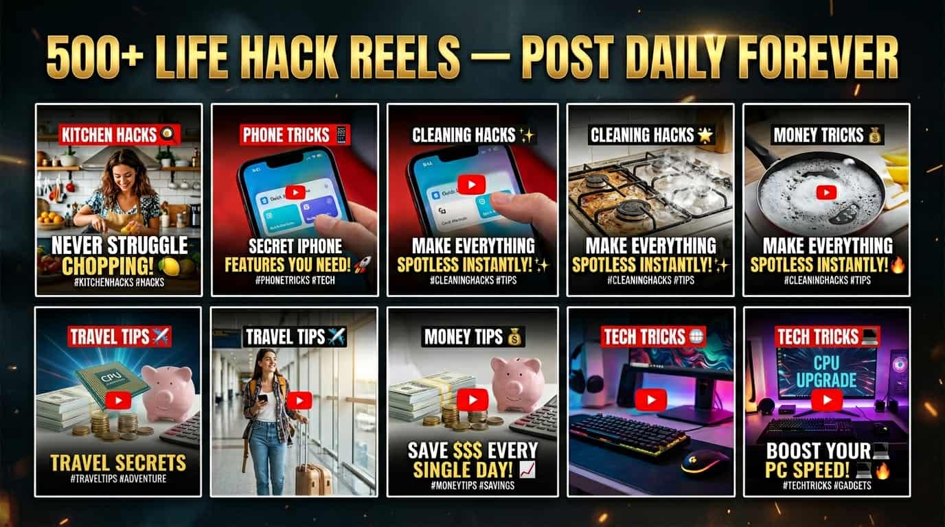 Tips & Tricks Bundle  (1000+ Videos)