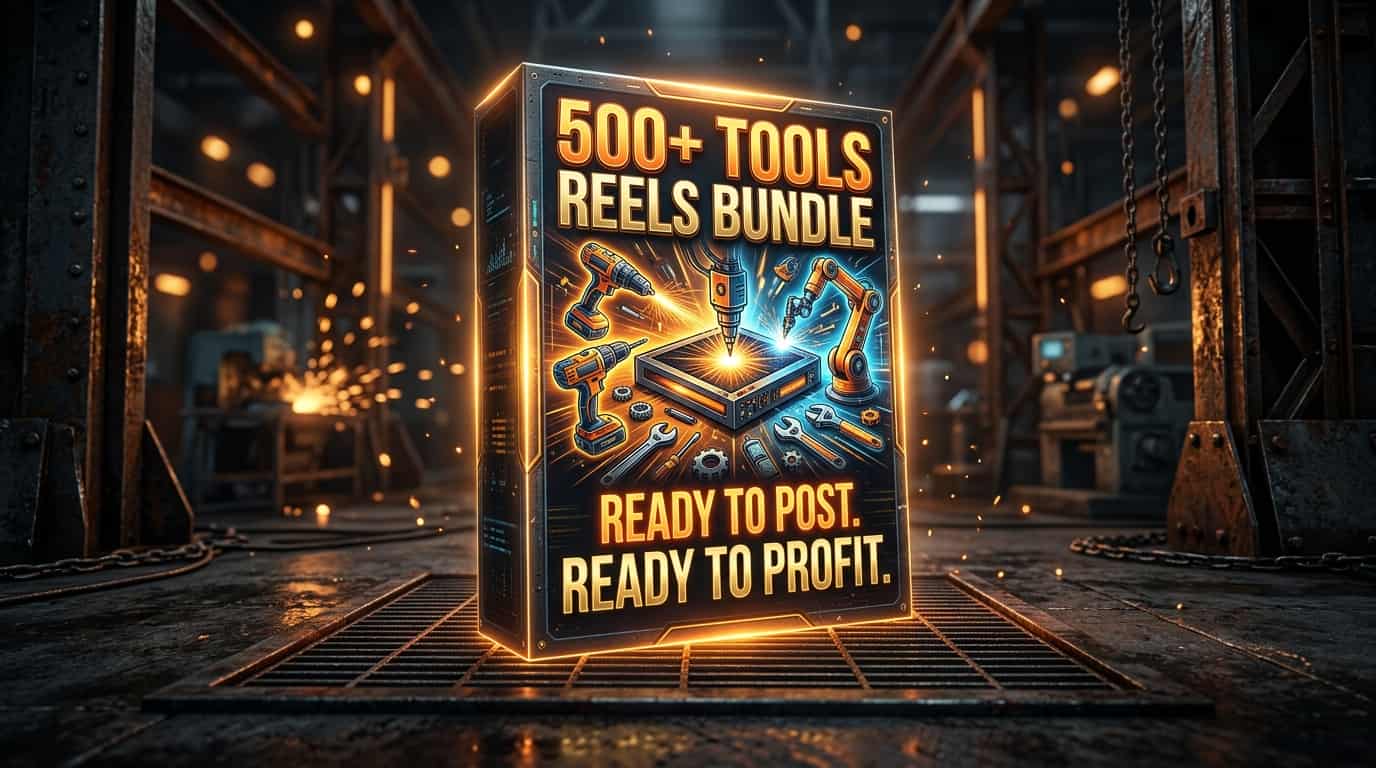 Tools Reels Bundle  (2500+ Videos)