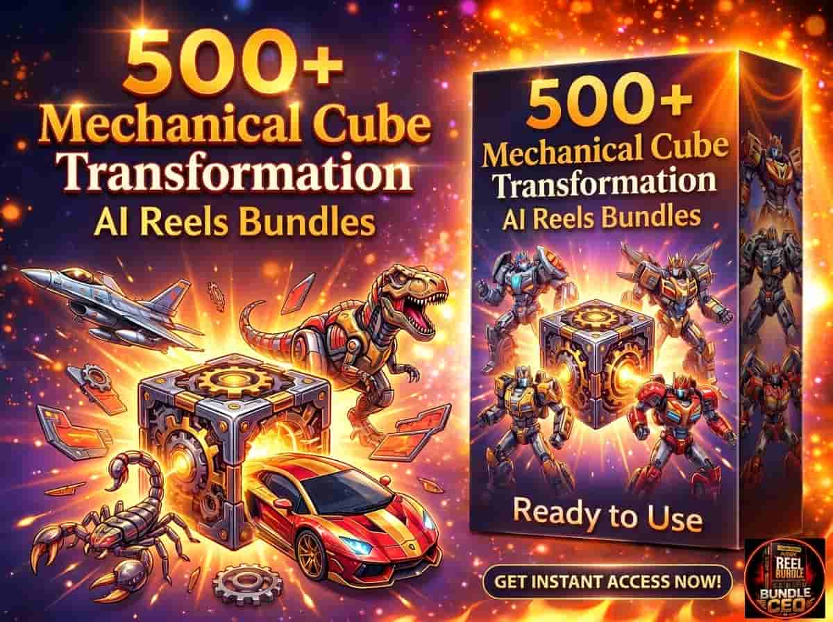 MECHANICAL CUBE TRANSFORMATION (500+ VIDEOS)