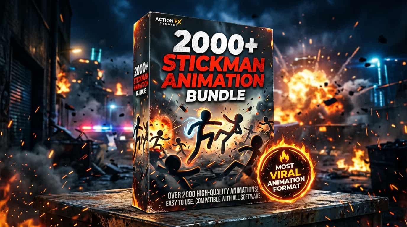 Stickman Animation Reels Bundle  (2,000+ Videos)